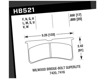 Hawk Disc Brake Pad