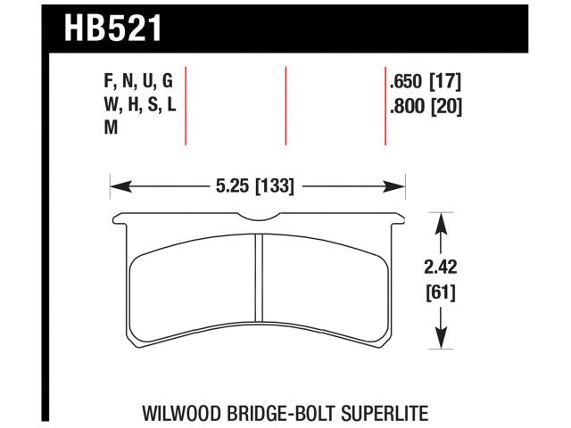 Hawk Disc Brake Pad