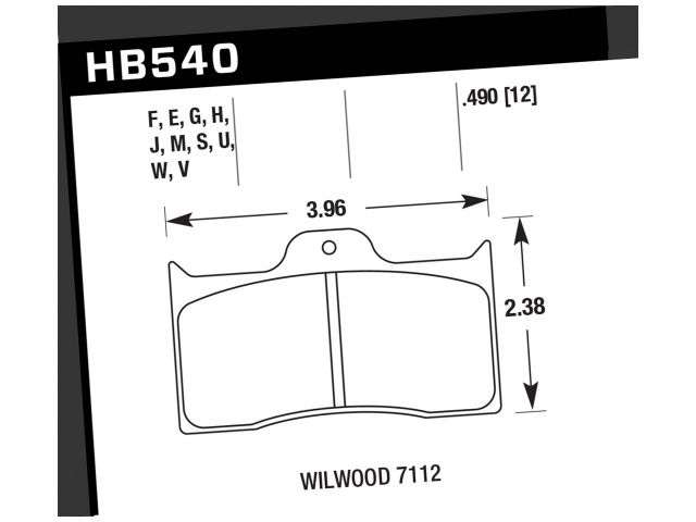 Hawk Disc Brake Pad