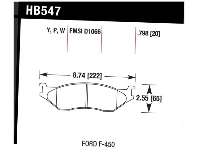 Hawk Disc Brake Pad