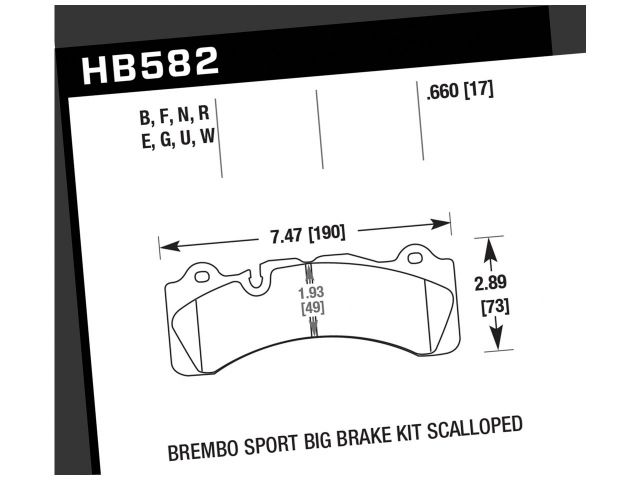 Hawk Disc Brake Pad