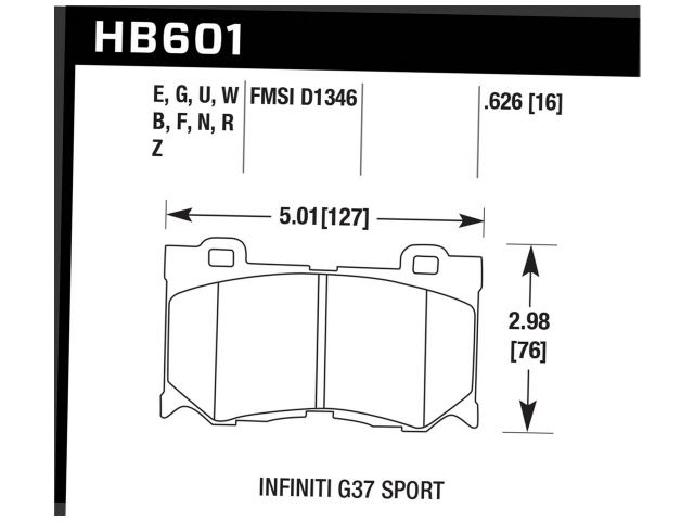 Hawk Disc Brake Pad