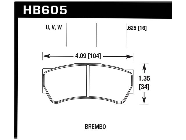 Hawk Disc Brake Pad
