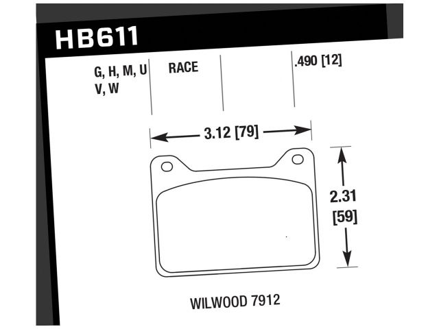 Hawk Disc Brake Pad