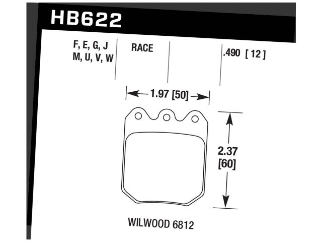 Hawk Disc Brake Pad
