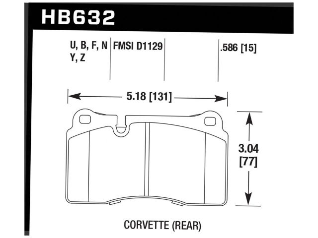 Hawk Disc Brake Pad