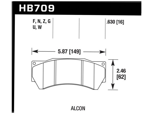 Hawk Disc Brake Pad
