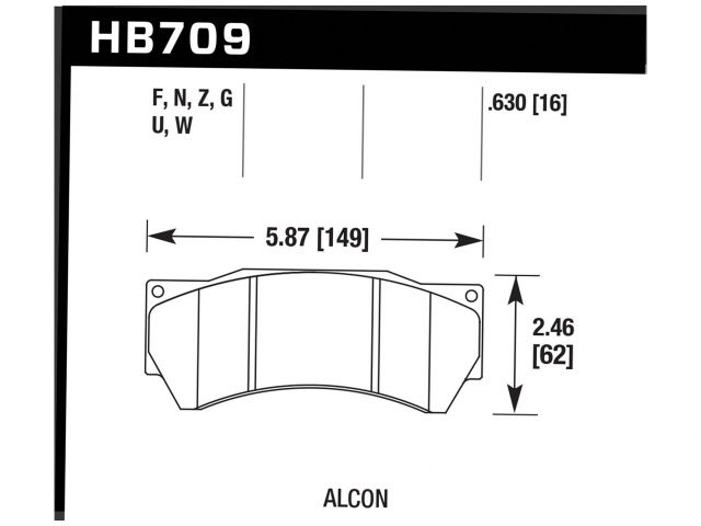 Hawk Disc Brake Pad