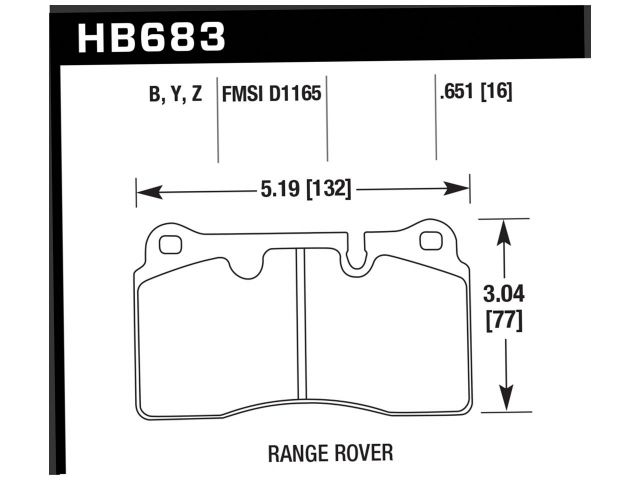 Hawk Disc Brake Pad