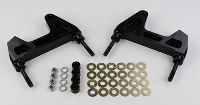 Wilwood Brackets (2) - w/Mounting Kit - SL6R - Pinto/Mustang II 14in Rotor 249-9867/68