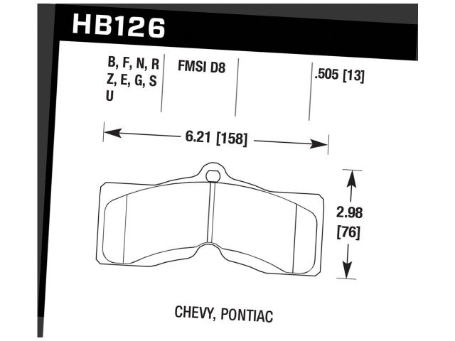 Hawk Disc Brake Pad