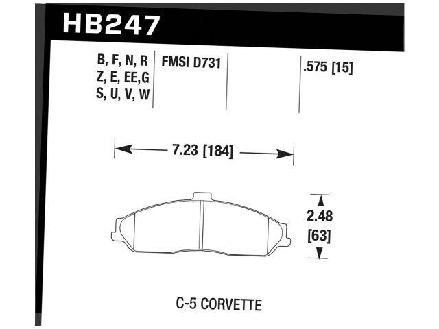 Hawk Disc Brake Pad