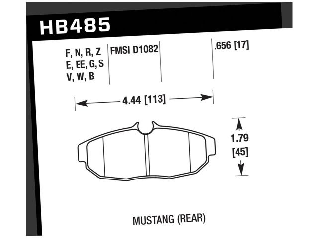 Hawk Disc Brake Pad