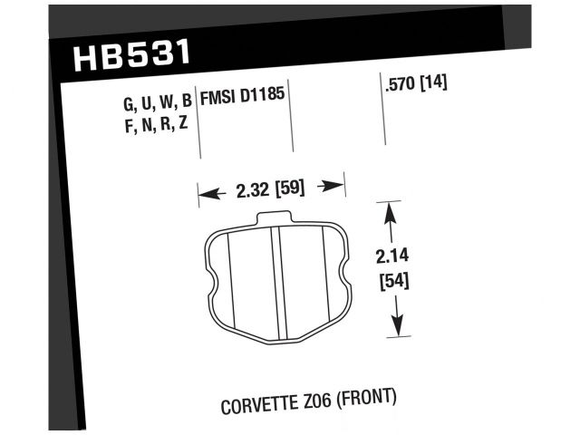 Hawk Disc Brake Pad