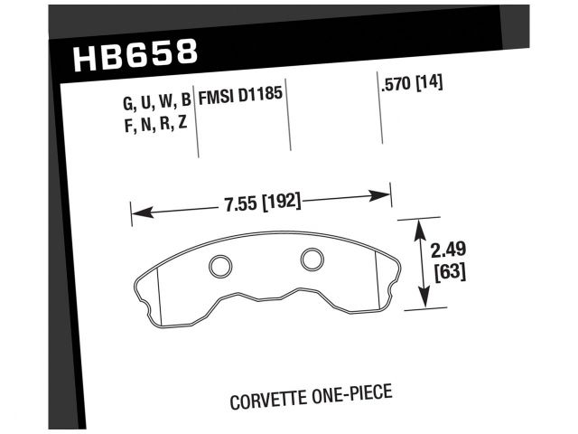 Hawk Disc Brake Pad