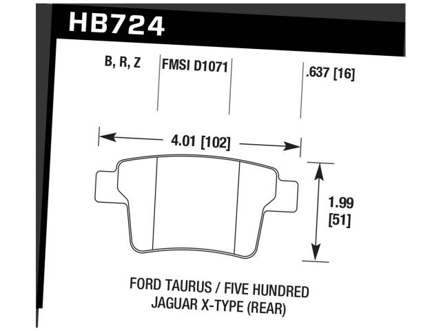 Hawk Disc Brake Pad