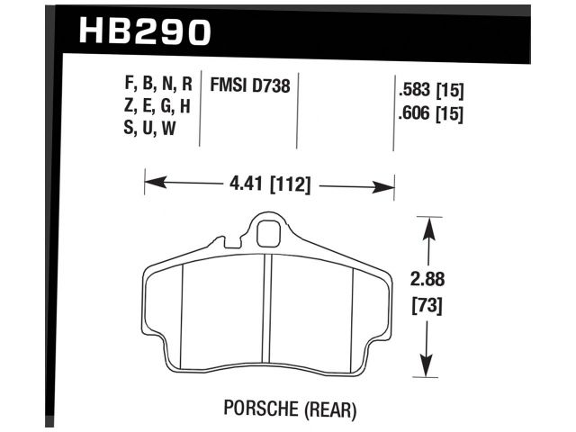 Hawk Disc Brake Pad