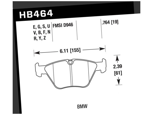 Hawk Disc Brake Pad