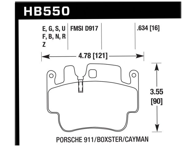 Hawk Disc Brake Pad