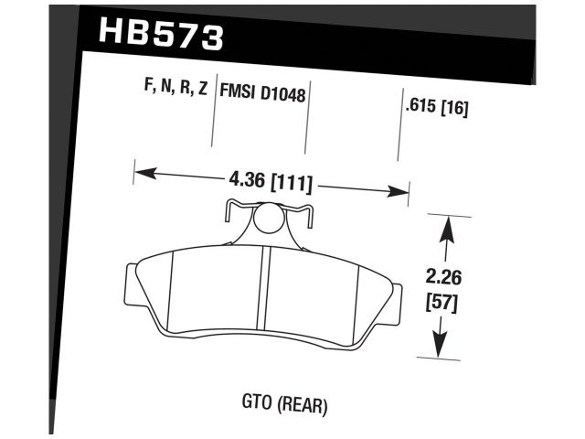 Hawk Disc Brake Pad