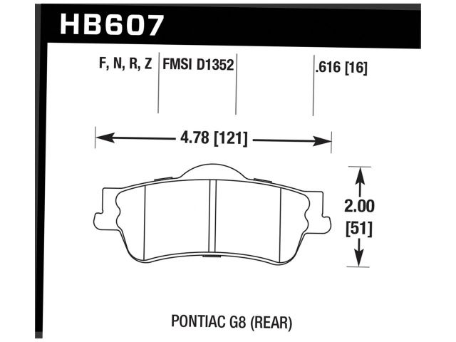 Hawk Disc Brake Pad