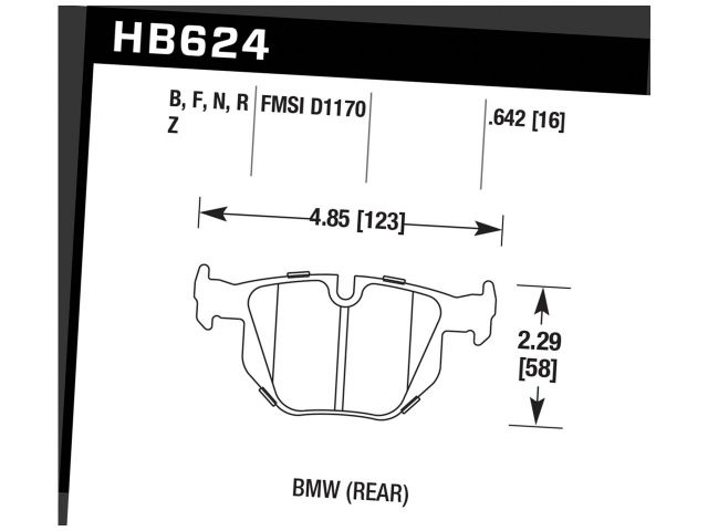 Hawk Disc Brake Pad