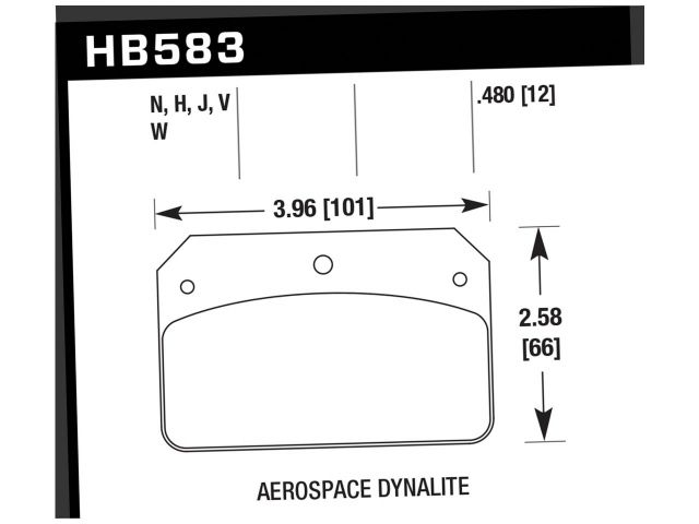 Hawk Disc Brake Pad