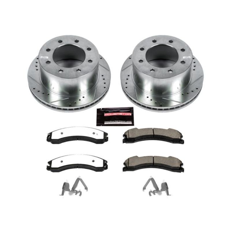 PowerStop PSB Z36 Truck & Tow Kit Brakes, Rotors & Pads Brake Kits - Performance D&S main image