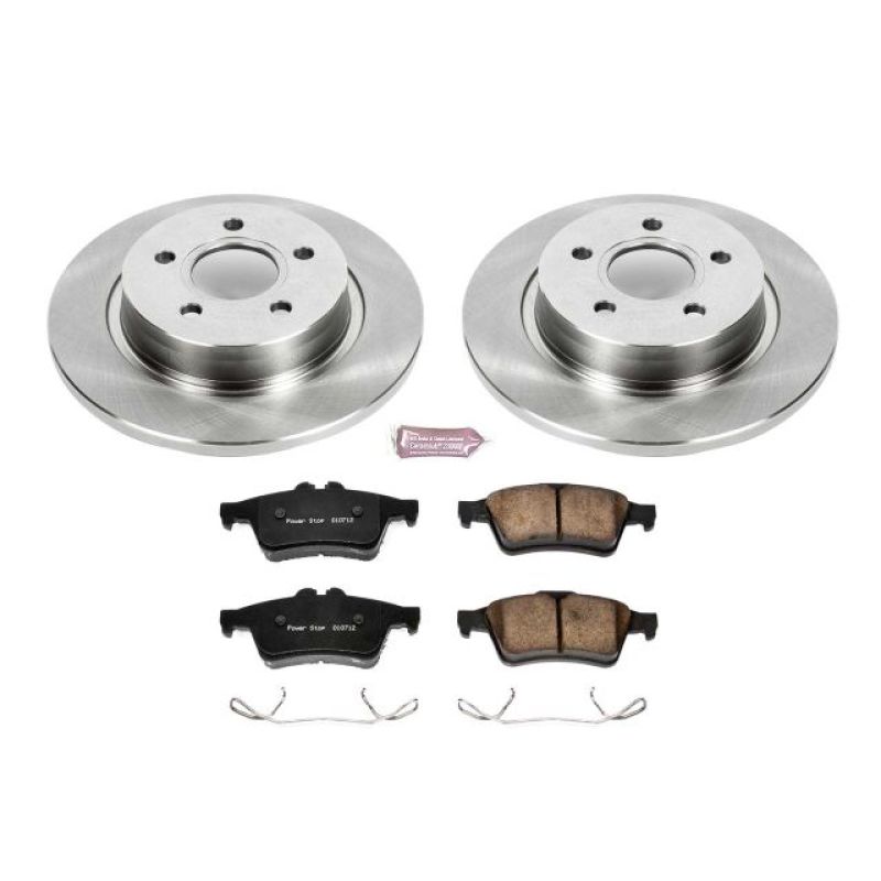 PowerStop PSB Autospecialty Kit Brakes, Rotors & Pads Brake Kits - OE main image