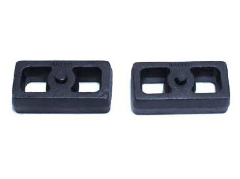 MaxTrac 07-18 Toyota Tundra 2WD/4WD 1in Rear Cast Iron Lift Blocks 810010 Main Image