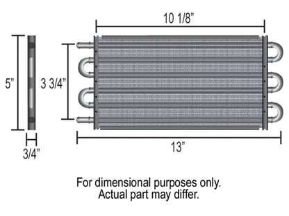 Derale Dyno-Cool Aluminum Trans Cooler