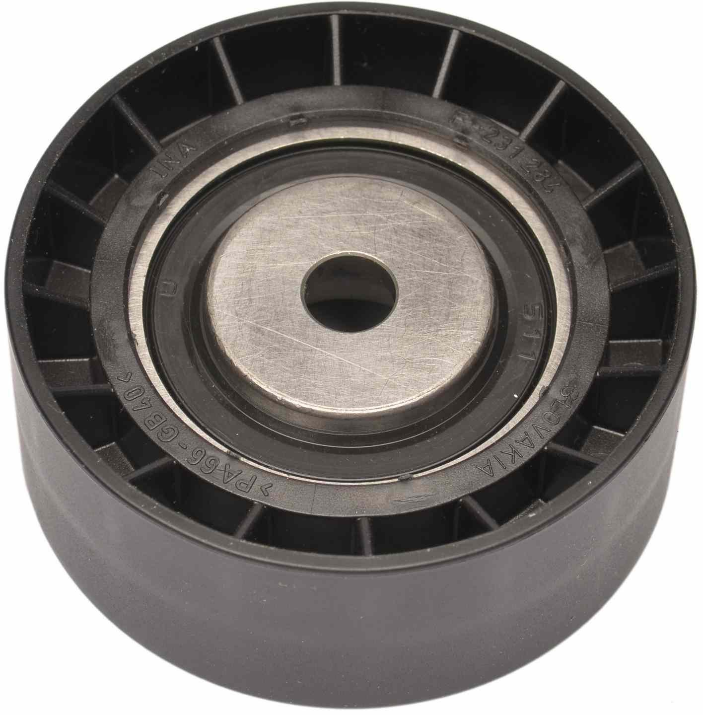 Continental Accessory Drive Belt Pulley  top view frsport 49066