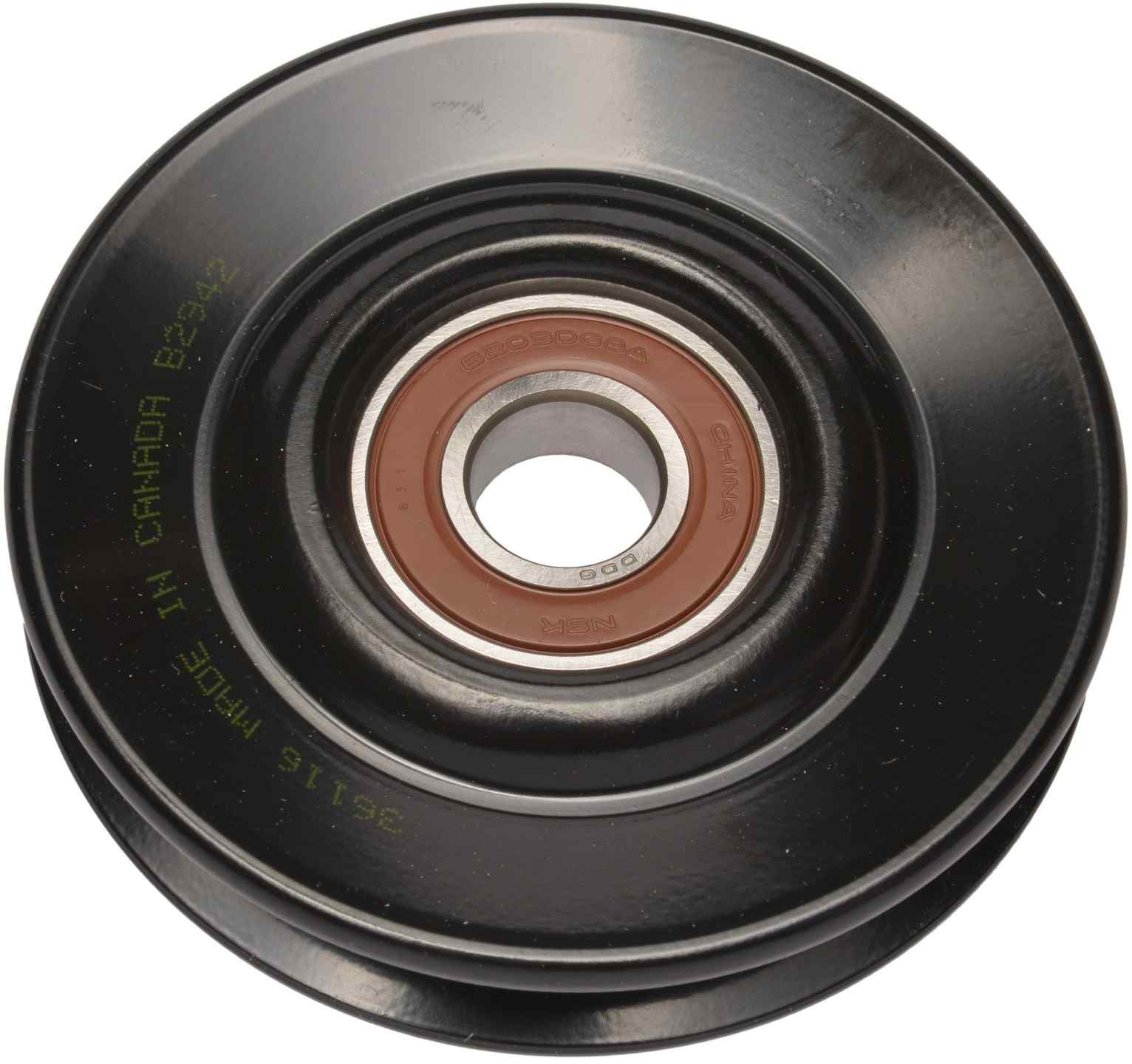 Continental Accessory Drive Belt Pulley  top view frsport 49115