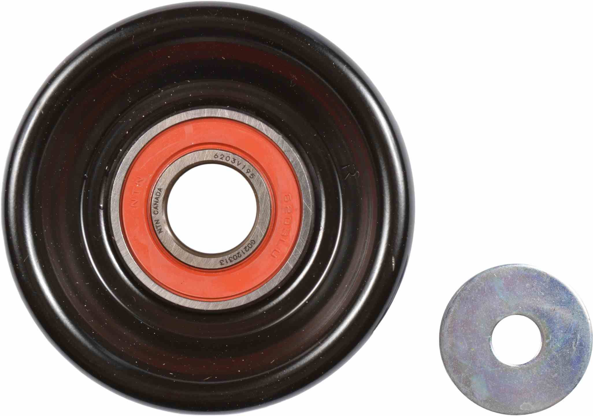 Continental Accessory Drive Belt Pulley  top view frsport 49153