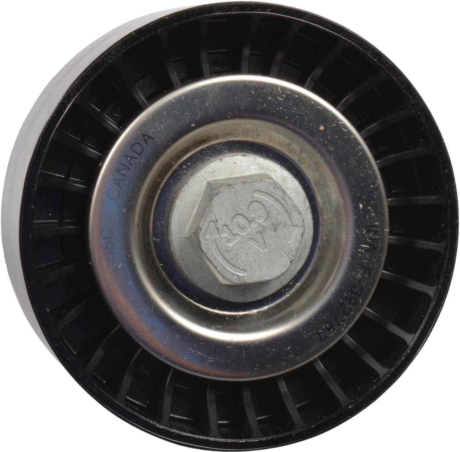 Continental Accessory Drive Belt Pulley  top view frsport 49187