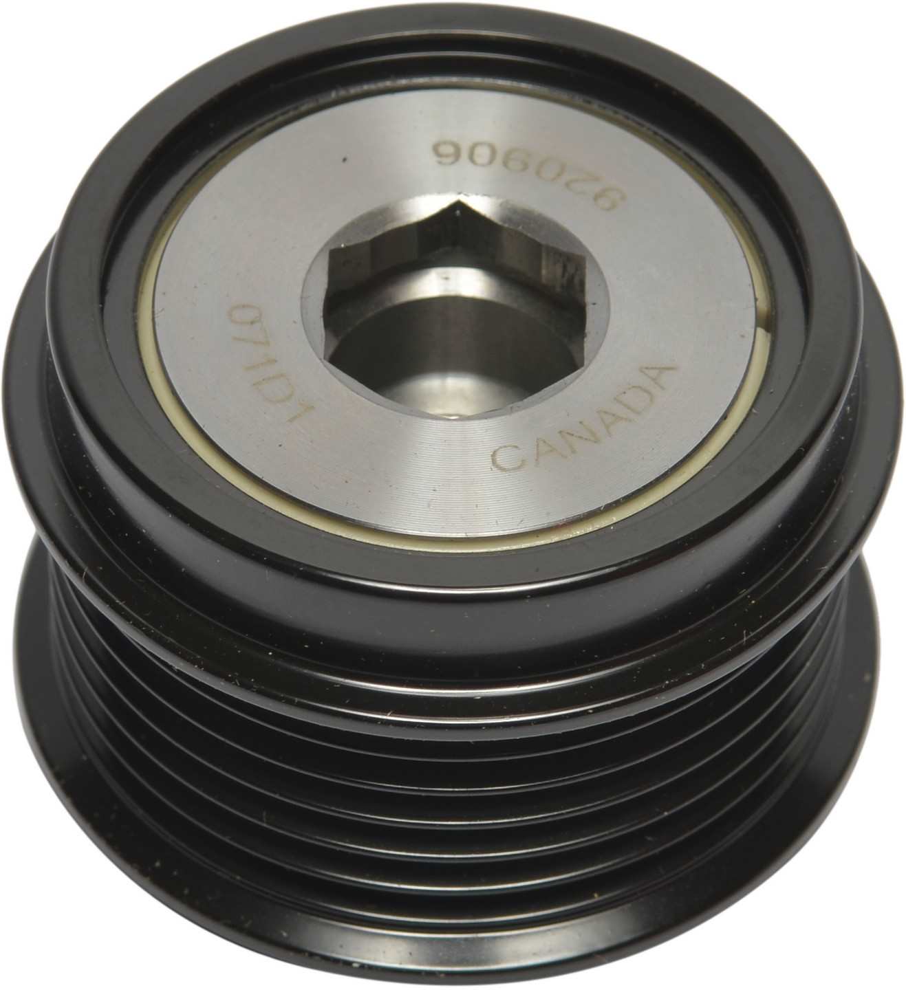 Continental Alternator Decoupler Pulley  top view frsport 49931