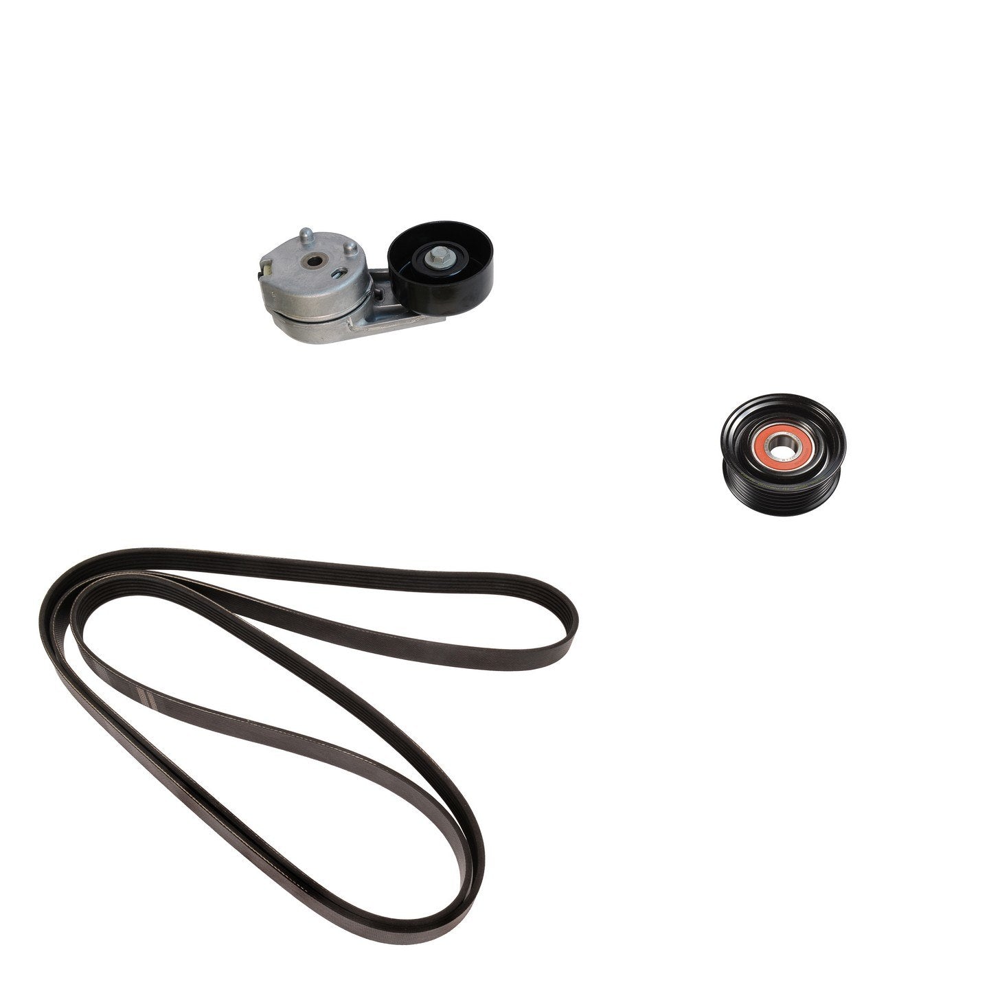 Continental Accessory Drive Belt Kit  top view frsport K49344