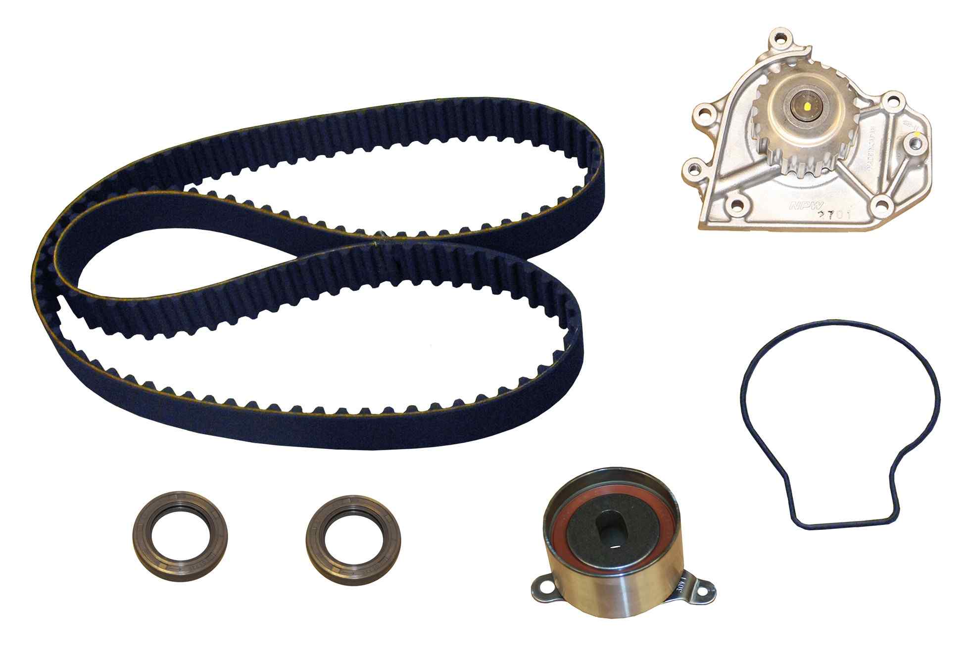 Continental Engine Timing Belt Kit with Water Pump  top view frsport PP184LK4