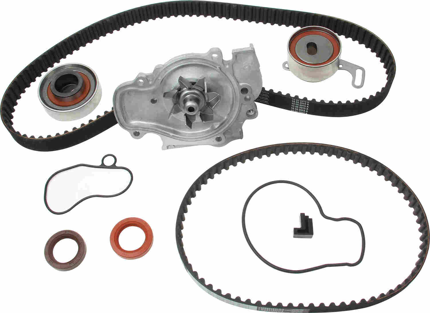 continental engine timing belt kit with water pump  frsport pp186-187lk1