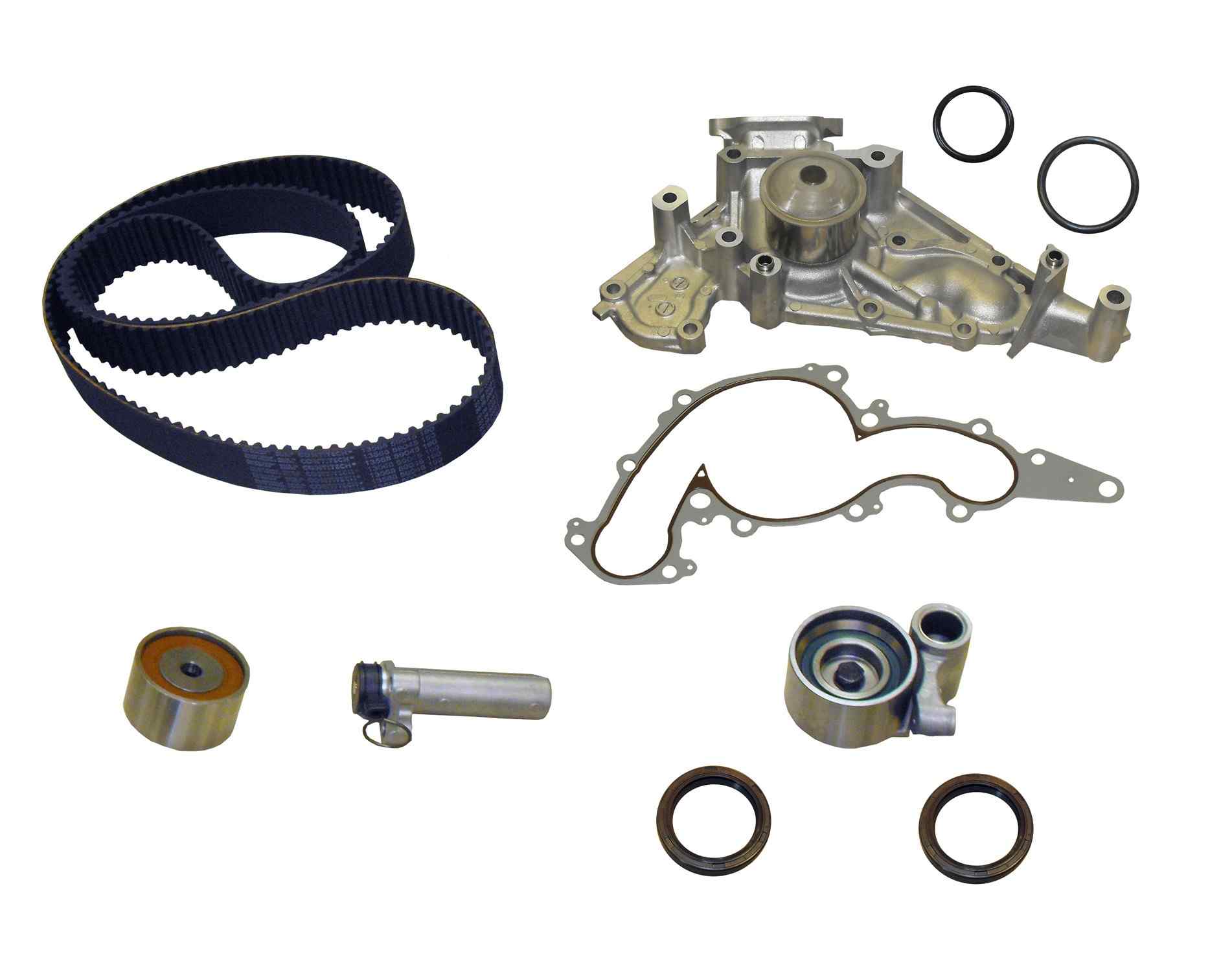 Continental Engine Timing Belt Kit with Water Pump  top view frsport PP190LK1