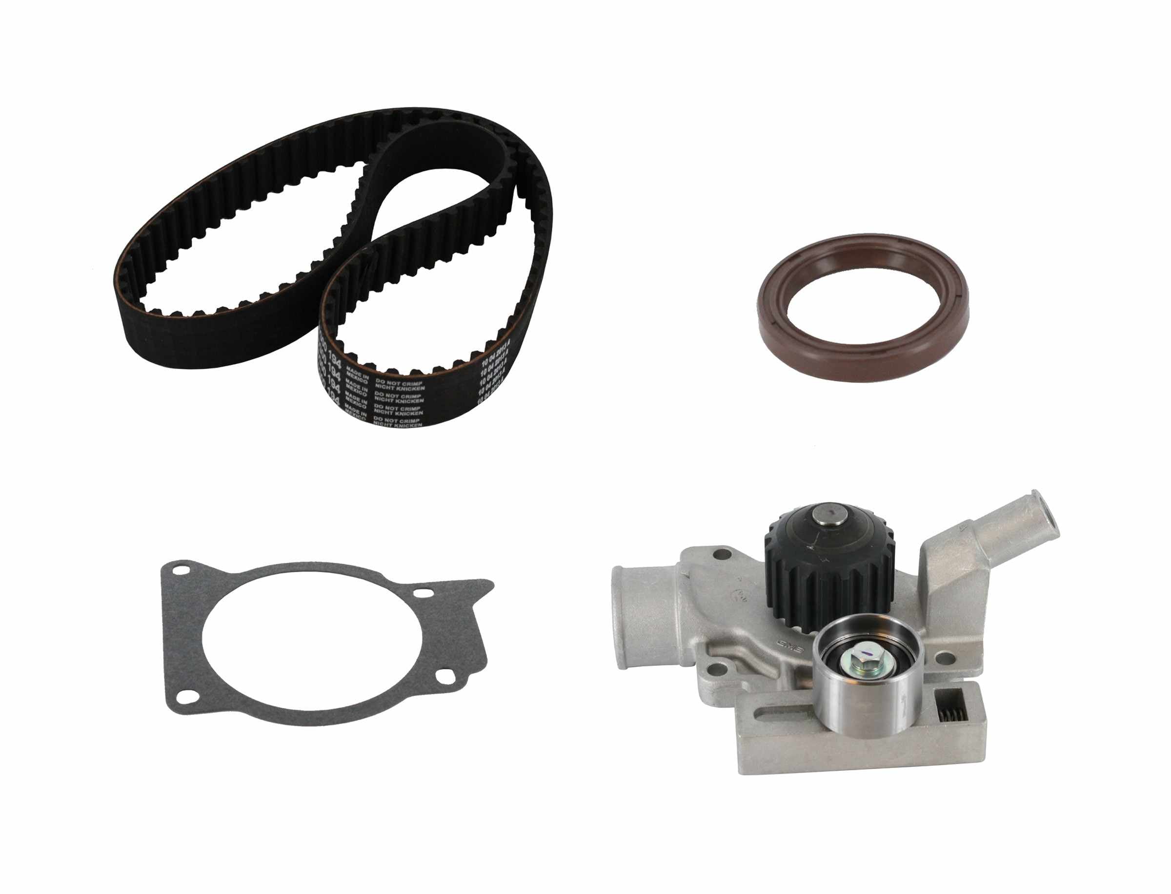 Continental Engine Timing Belt Kit with Water Pump  top view frsport PP194LK1