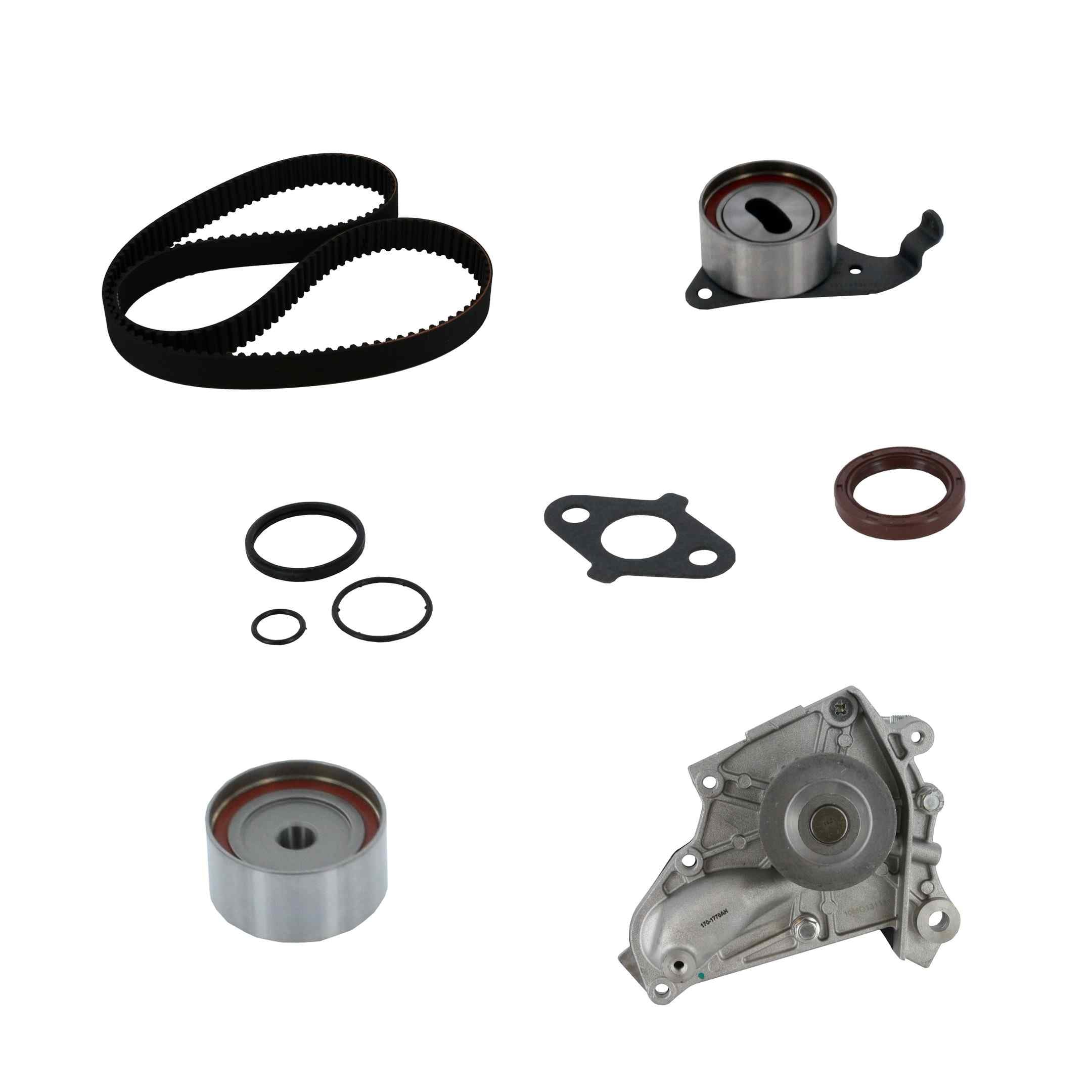 Continental Engine Timing Belt Kit with Water Pump  top view frsport PP199LK2-WH