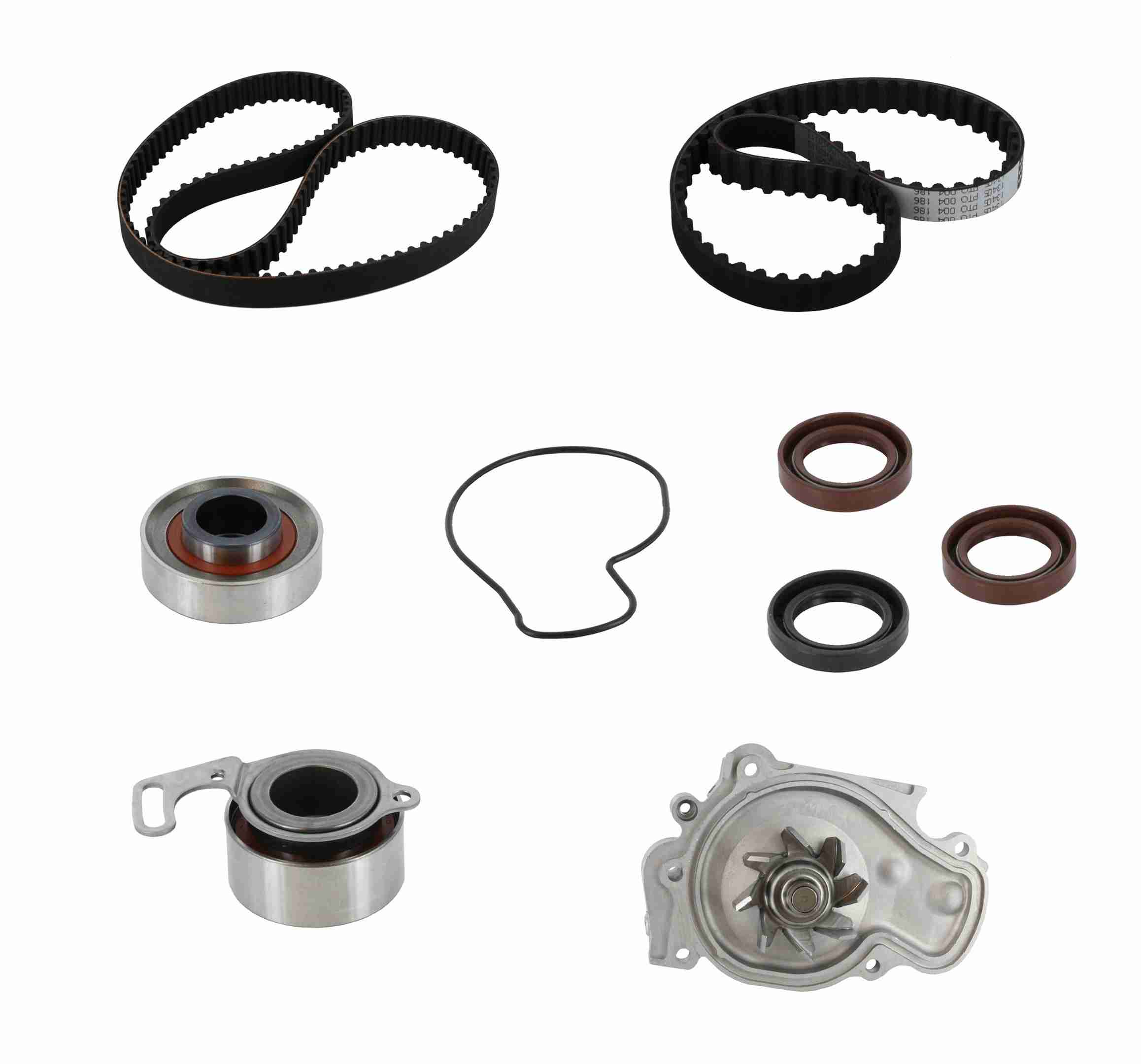 continental engine timing belt kit with water pump  frsport pp216-186lk1