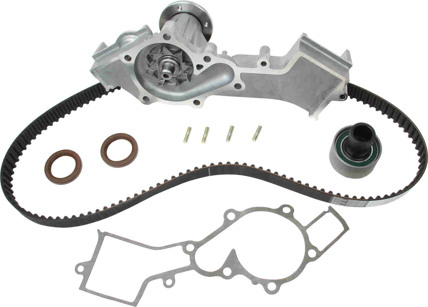 continental engine timing belt kit with water pump  frsport pp249lk1