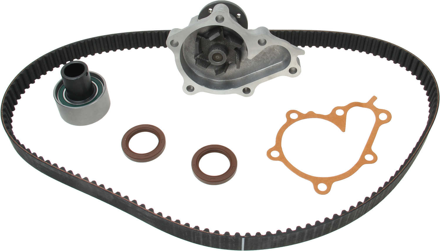 continental engine timing belt kit with water pump  frsport pp249lk2