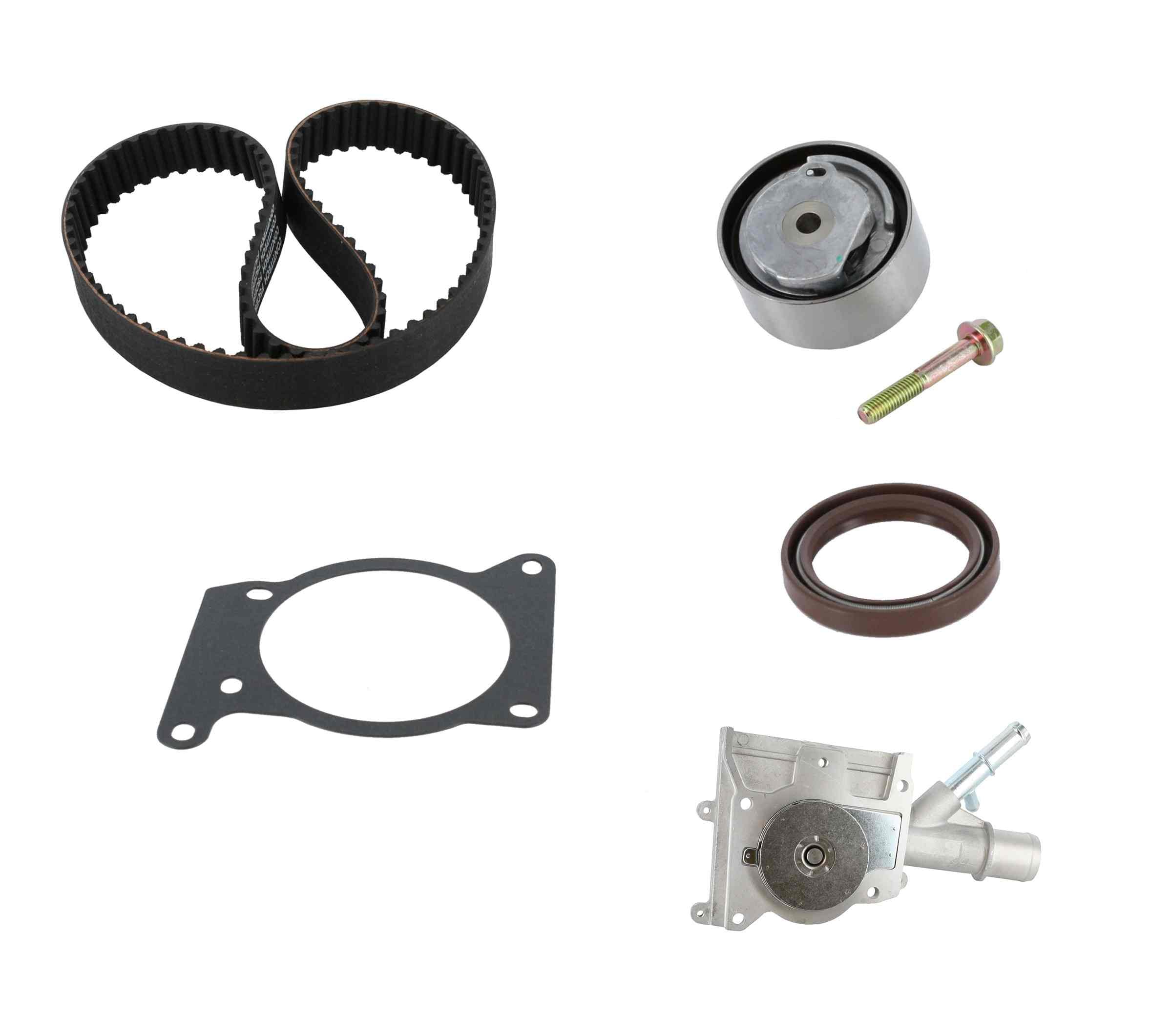 continental engine timing belt kit with water pump  frsport pp283lk4