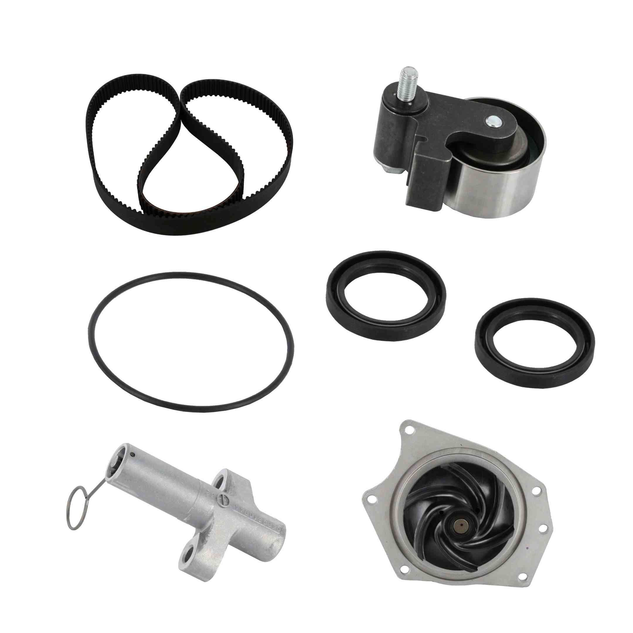 continental engine timing belt kit with water pump  frsport pp295lk2