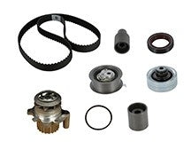 Continental Engine Timing Belt Kit with Water Pump  top view frsport PP321LK2-MI