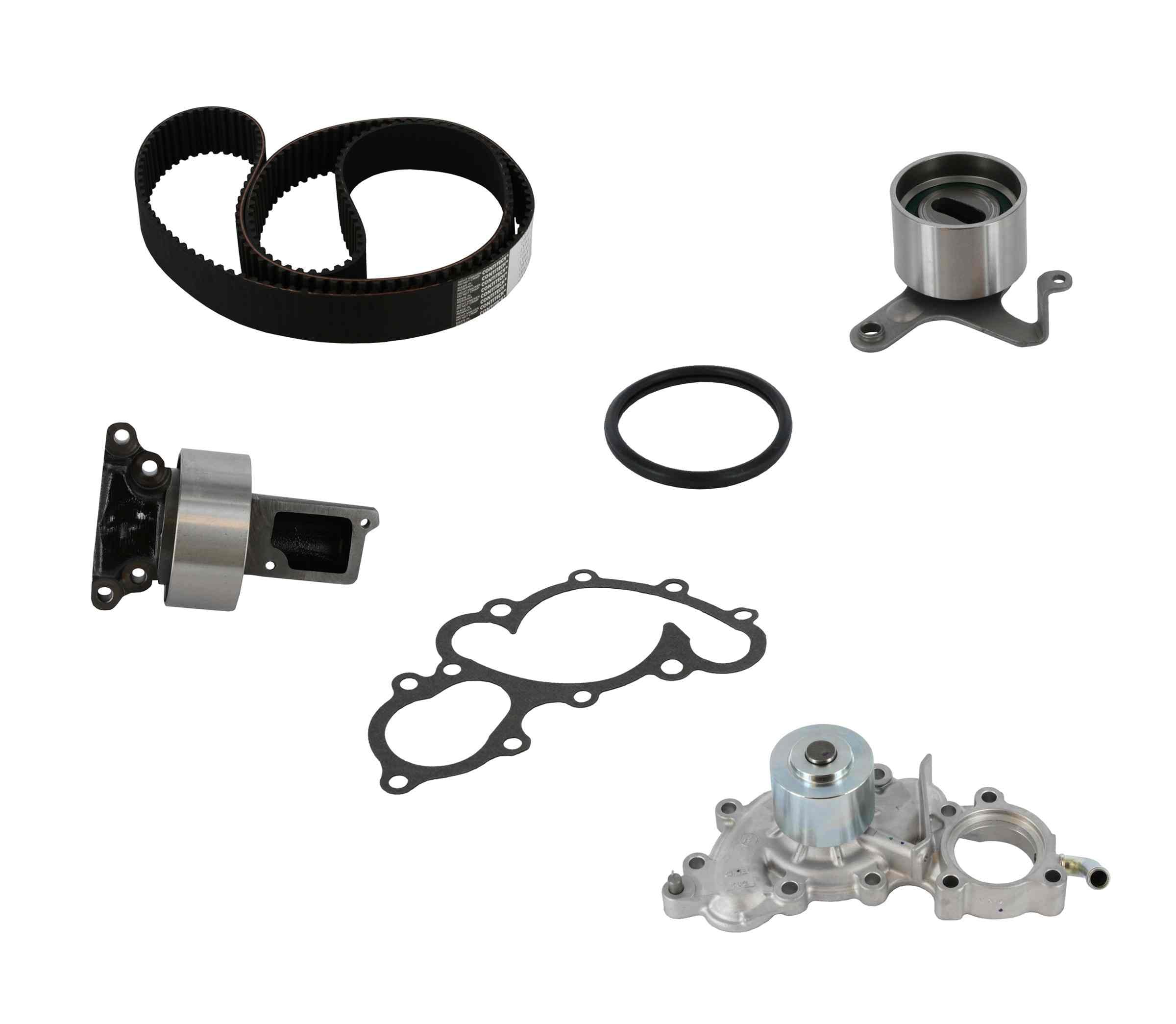 Continental Engine Timing Belt Kit with Water Pump  top view frsport TB154LK1