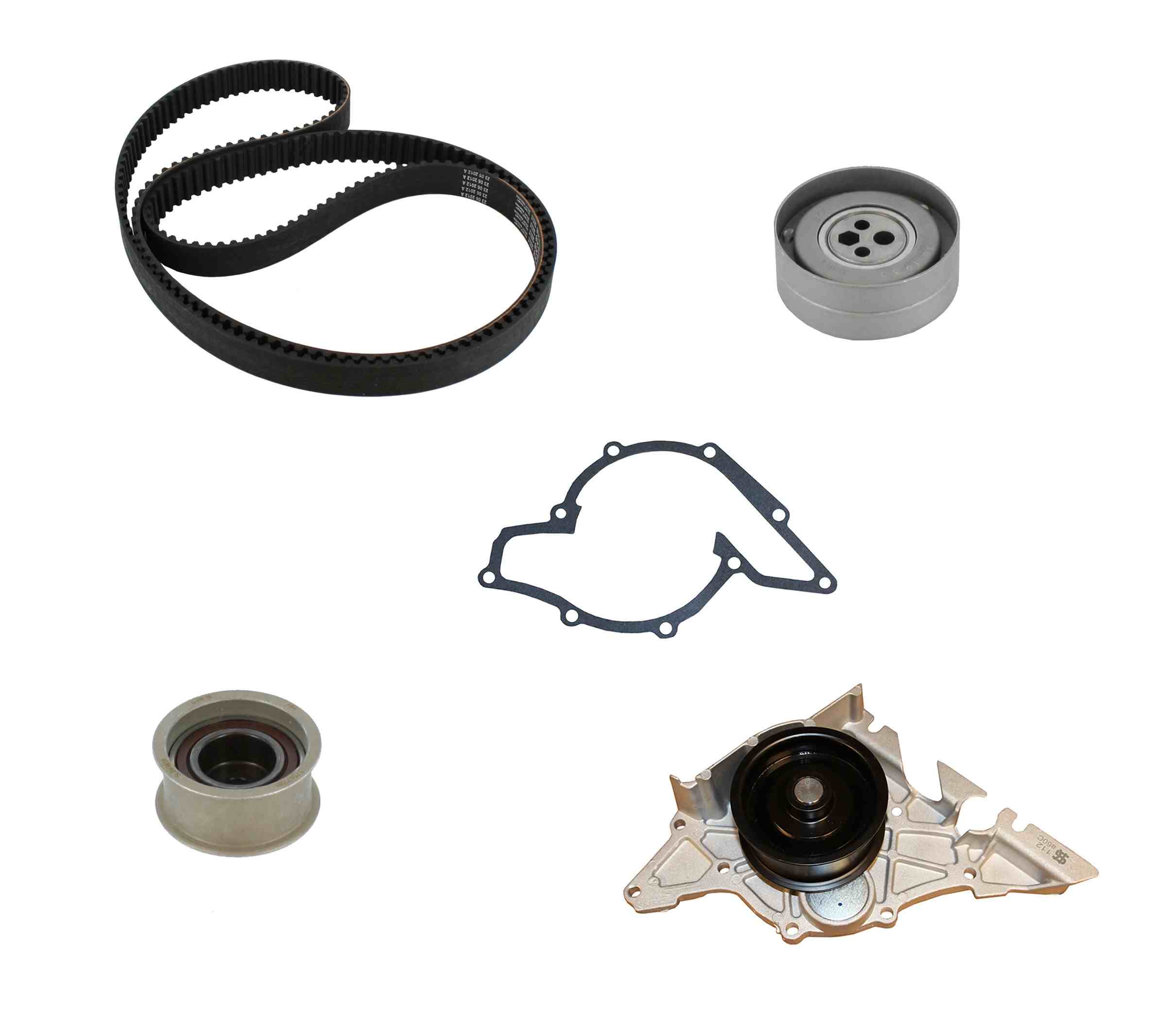 Continental Engine Timing Belt Kit with Water Pump  top view frsport TB218LK1